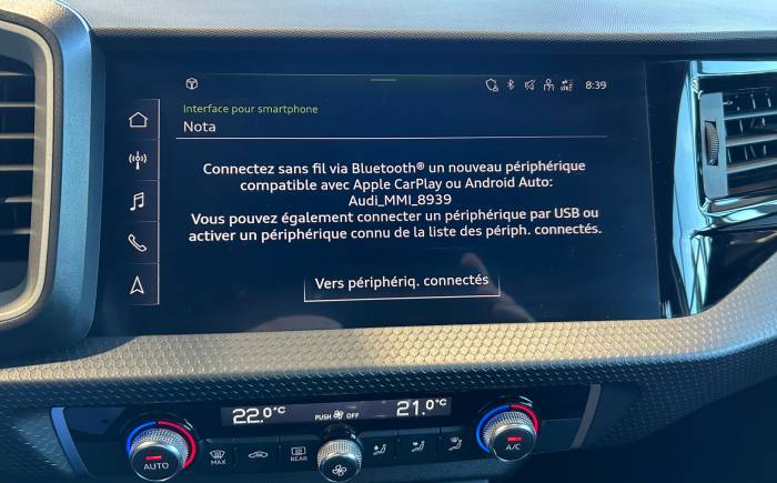 AUDI A1 SPORTBACK 30 TFSI 110 ch BVM6 S Line
