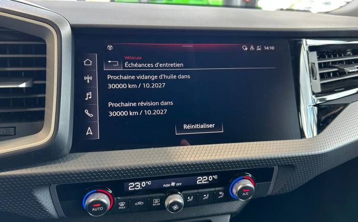 AUDI A1 SPORTBACK 30 TFSI 110 ch S tronic 7 S-Line