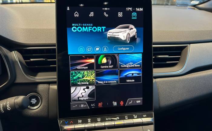 RENAULT CAPTUR E-Tech full hybrid 160 ch Techno *** DISPONIBLE - RARE PNEUS MICHELIN 4 SAISONS EN OPTION INCLUS ***