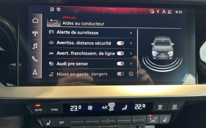 AUDI A3 BERLINE 35 TDI 150 S tronic 7 S-LINE