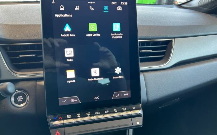 RENAULT CAPTUR E-tech full hybrid 160 ch techno