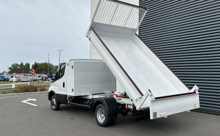 IVECO DAILY 35C16H 3.0 160ch 3750 QUAD-TOR Benne + Coffre